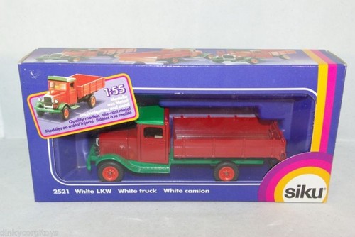 Siku 2521 white - siku, truck