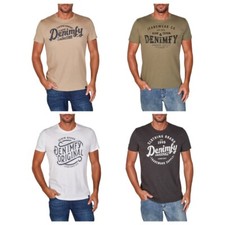 DENIMFY T-Shirt Homme Coton