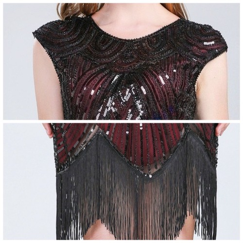 Femmes rétro sequin - rétro, à