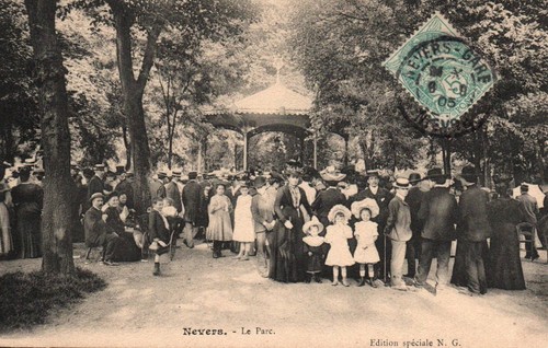 Cpa nevers le - nevers, (nièvre)