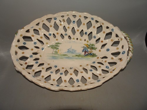 Corbeille faience - , du