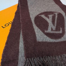 Foulard LOUIS VUITTON marron