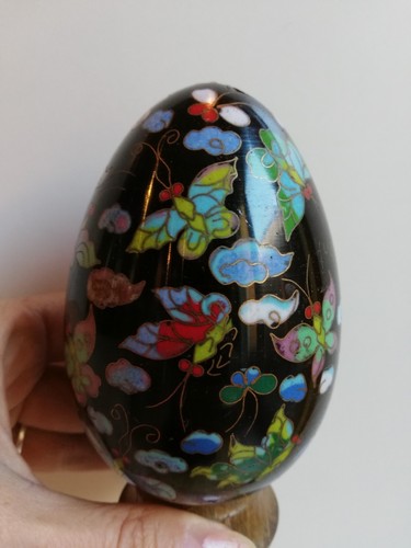 Oeuf émail cloisonné - oeuf, en