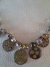 Vintage collier pilgrim avec - -,