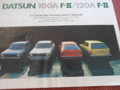 Catalogue datsun 100a 120a - /,