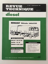 Revue Technique Diesel - Camion RENAULT BERLIET SAVIEM véhicules Industriels RTD