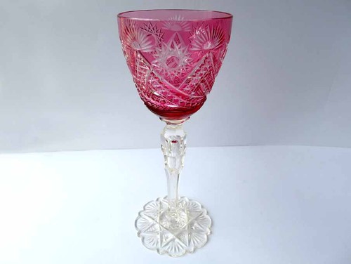 Verre vin - en, soufflé
