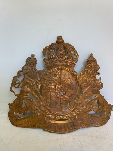 Ancienne plaque pour casque - pour,