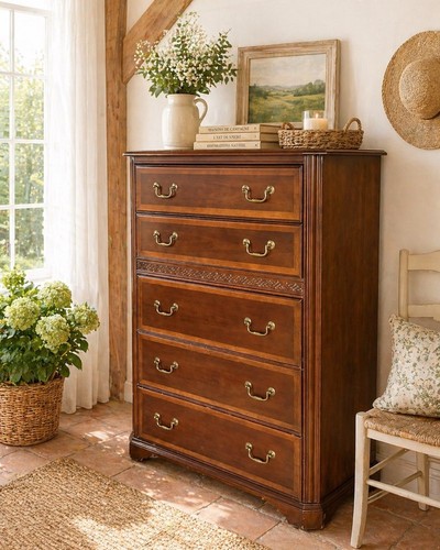 Commode haute vintage