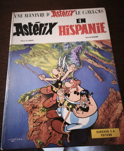 Asterix hispanie - bd, :
