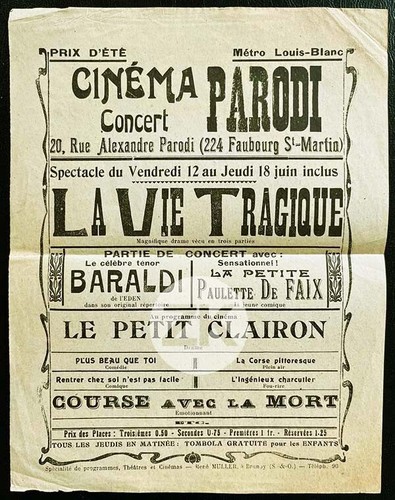 Cinema parodi baraldi de - cinema, p.
