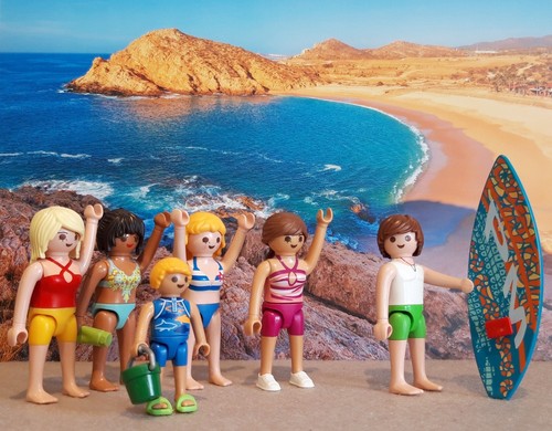 Playmobil plage vacances - plage,