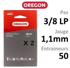 2 Chaines OREGON 90PX050E pour