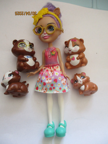 Poupee enchantimals famille - poupee,