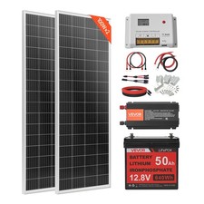 VEVOR Kit solaire complet 200W