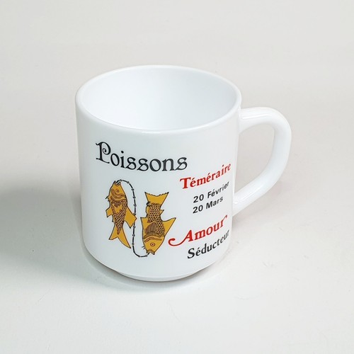 Ancien mug tasse poissons - ancien,