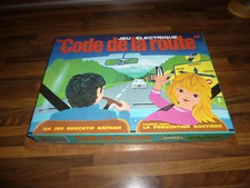 JOUET ANCIEN code de la route 1970-75 AUTO ECOLE CONDUITE