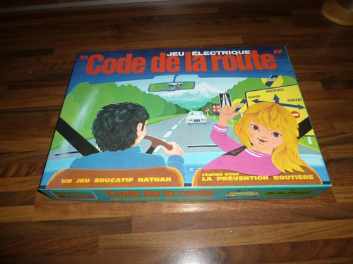 Jouet ancien code route - code, de