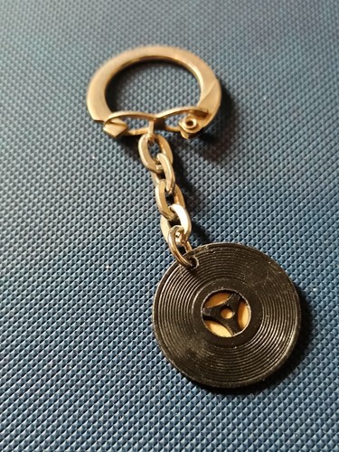 Porte cle clef disque - clef,