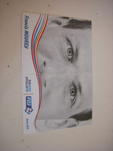 Cyclisme carte postale - postale, fdj