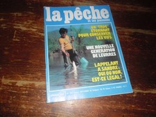 A VOIR !!! ANCIEN MAGAZINE n° 460 " LA PÊCHE et les POISSONS " 1983