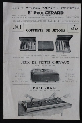 Catalogue jeux précisions - catalogue, de