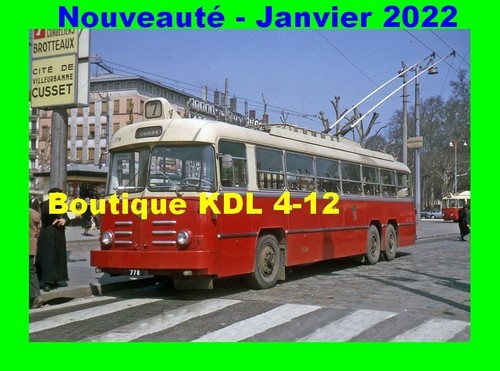 Lyon trolleybus berliet - -,