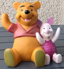 Tirelire Winnie l'Ourson Et Porcinet, Walt Disney, Dessin Animé, Figurine