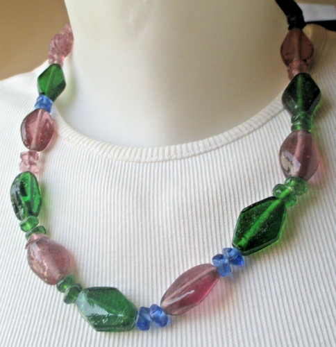 Collier réglable perles - , de