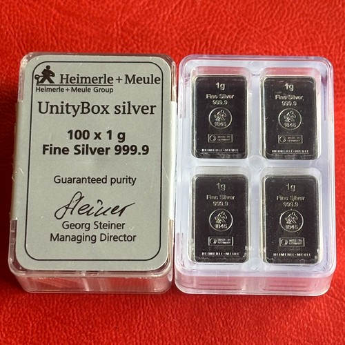 Lingot argent en - g,