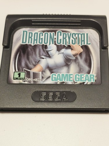 Sega cartouche dragon crystal - cartouche,