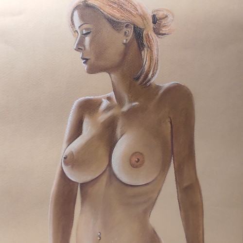 Dessin original sexy modèle