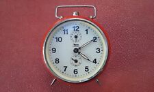 INSA Réveil Mécanique/Mechanical Alarm Clock Vintage 1960/70s Made in Yugoslavia