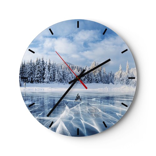 Horloge murale verre - en,