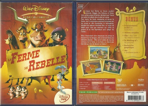 Dvd walt disney la ferme - la,