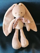 ⭐⭐⭐ Doudou Peluche lapin parme grandes oreilles KALOO. Neuf*