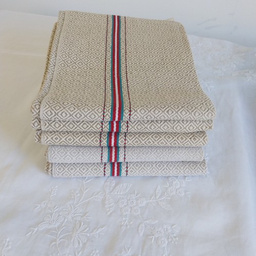 Lot torchons basque tissu - de,