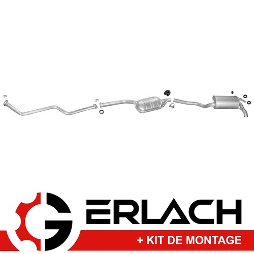 Echappement silencieux pour
