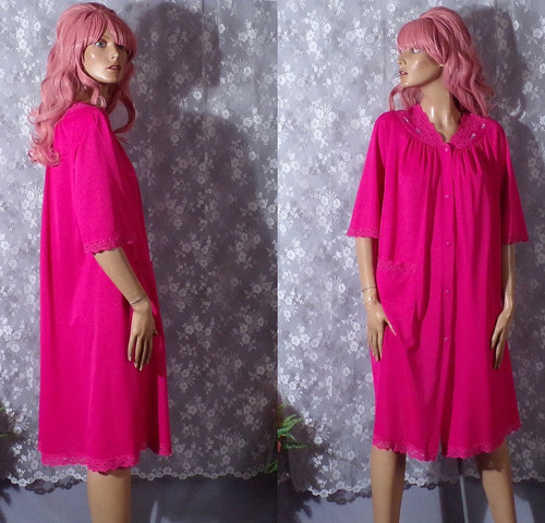 Vintage 60s hot pink - 60s, robe