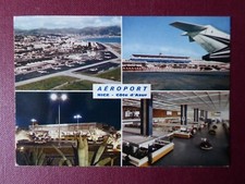 CARTE POSTALE POST CARD AEROPORT NICE COTE D'AZUR AIRPORT FLUGHAFEN