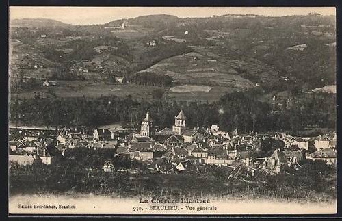 Cpa beaulieu corrèze vue - cpa,