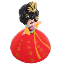 Poupée traditionnelle chinoise de la dynastie , imitation résine colorée,