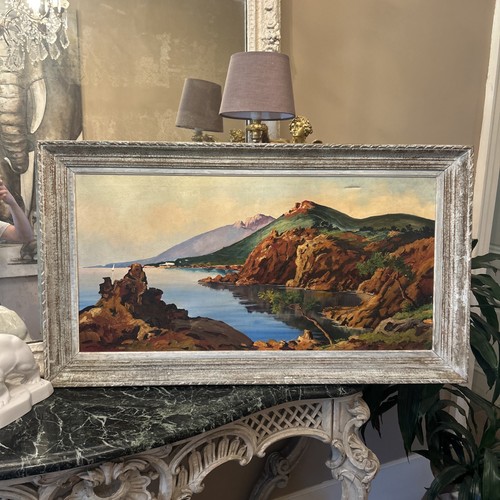 Grande huile sur toile - grande,