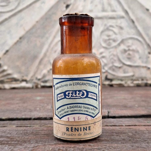 Ancien flacon pharmaceutique