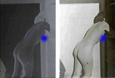 photo NEGATIF verre NU
