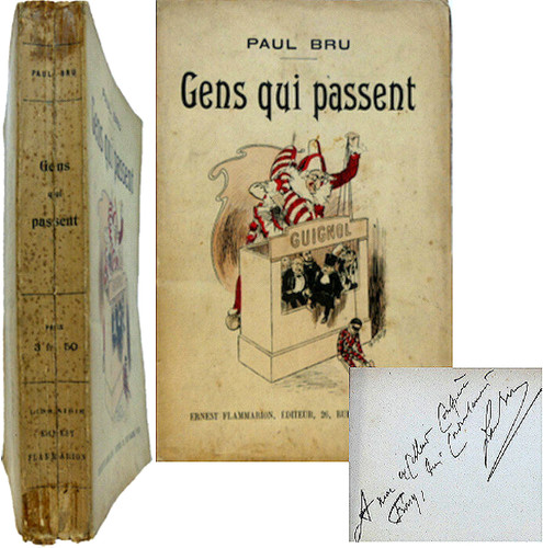 Gens qui passent guignol - , c1900