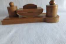 Ancien Double encrier porte