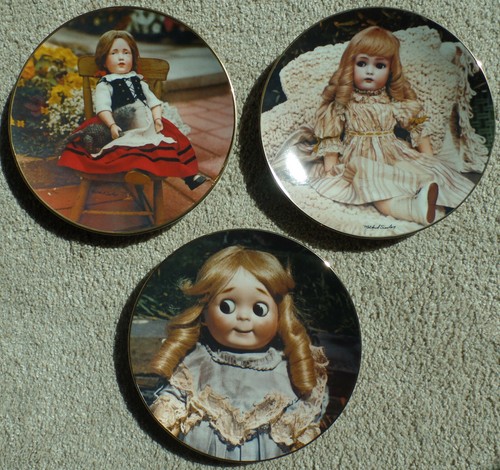 Old german dolls plates - german,