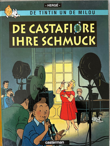 Tintin hergé - un, de