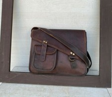 Femmes Cuir Italien Vintage